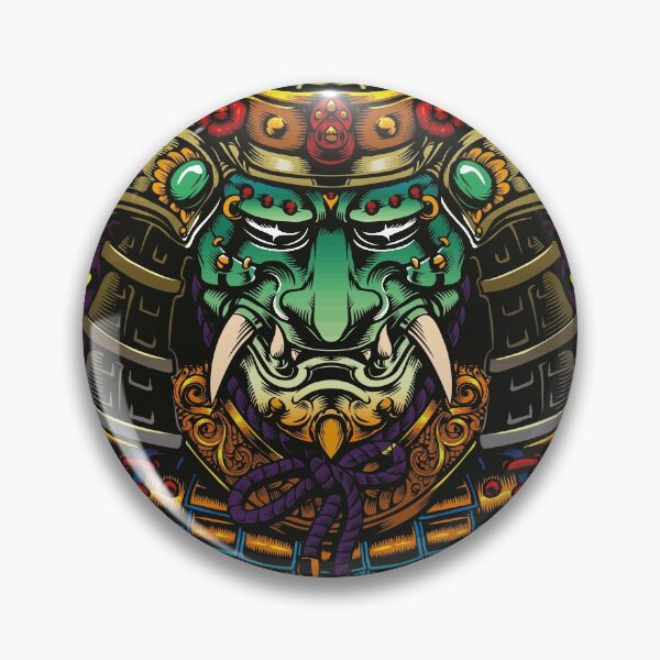 Item preview, Hideous monster samurai designed and sold by Sasha-Arts.