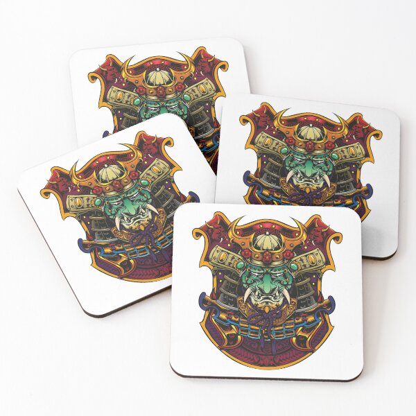 Item preview, Hideous monster samurai designed and sold by Sasha-Arts.
