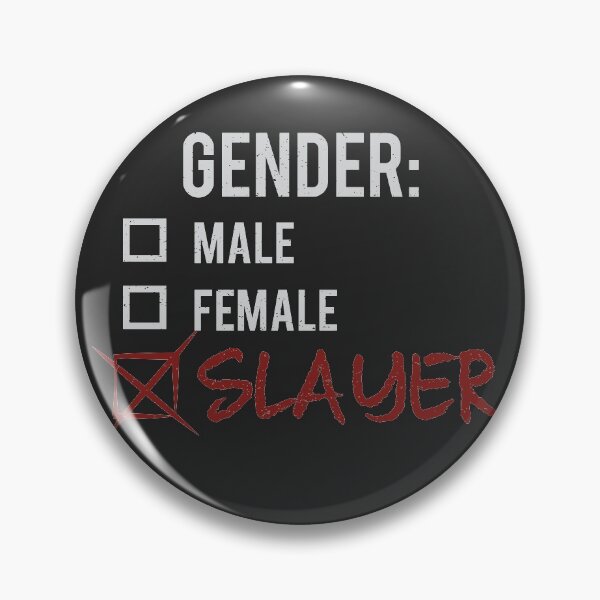 Item preview, Gender: Slayer! designed and sold by Ryphna.