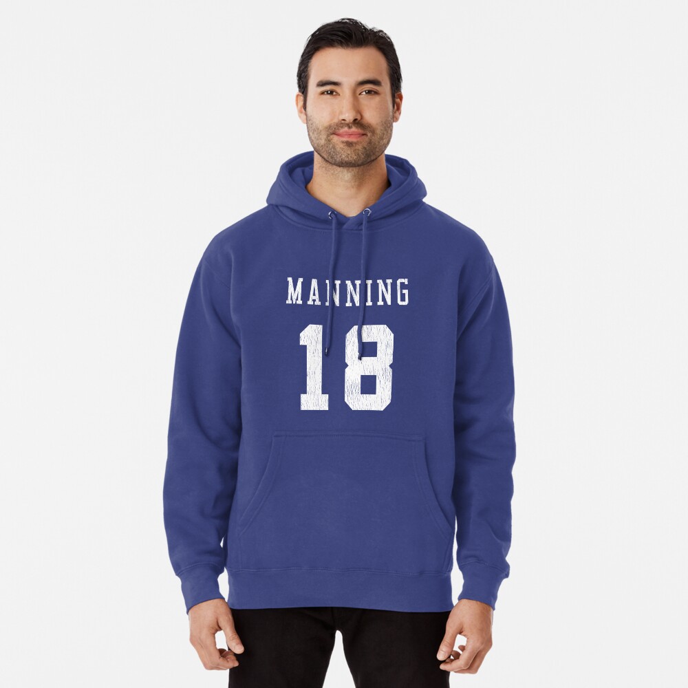 Lids Peyton Manning Indianapolis Colts Mitchell & Ness Youth Retired Player  Name Number Pullover Hoodie - Royal