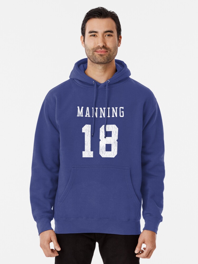 Men's Mitchell & Ness Peyton Manning Royal Indianapolis Colts