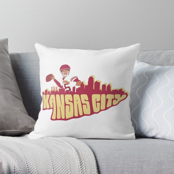 Kansas City Arrowhead Throw Pillow