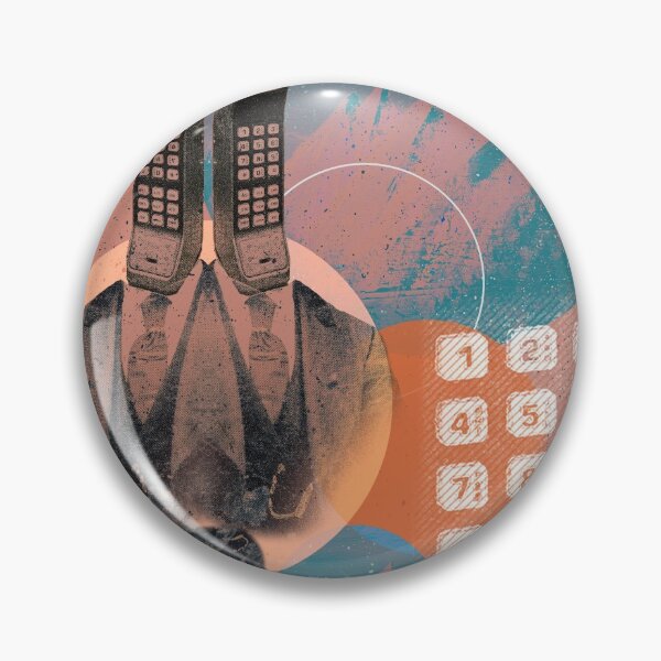 Item preview, CellHead Mountain Circles B designed and sold by WiseLikeStudios.