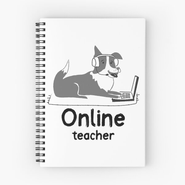 Item preview, Funny Dog "Online Teacher" designed and sold by TamGustam.