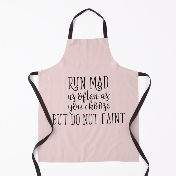 Item preview, Jane Austen quote - run mad as often as you choose but do not faint designed and sold by introvertcafe.