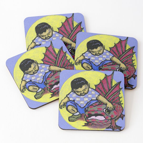Item preview, A Boy and His Fish designed and sold by Juliette Chen.