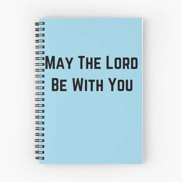 Item preview, May The Lord Be With You (Black) designed and sold by OneCherubim.