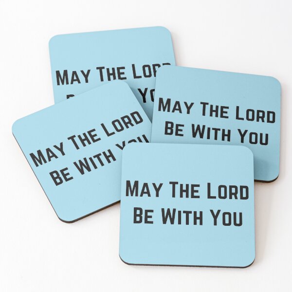 Item preview, May The Lord Be With You (Black) designed and sold by OneCherubim.