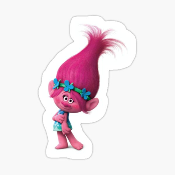 valstick Trolls Movie Dj Suki and Poppy Car Bumper Sticker Decal