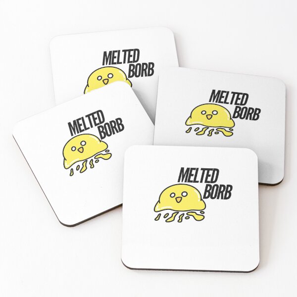 Melted Borb Coasters (Set of 4)