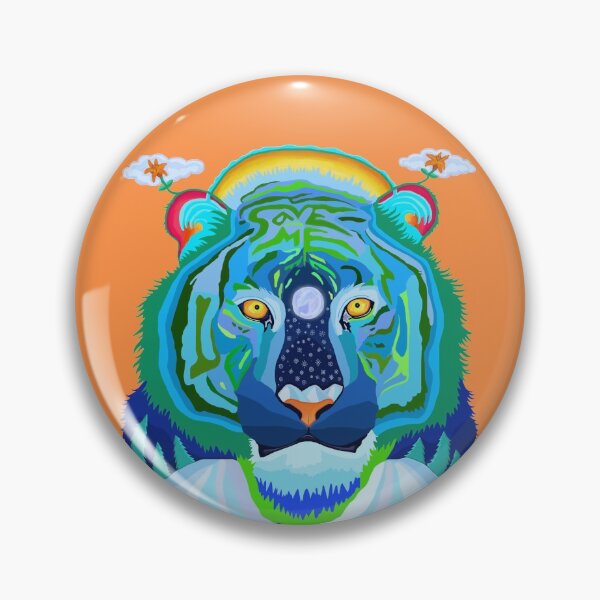 Item preview, Save Me Striped Tiger designed and sold by Deborah Camp.
