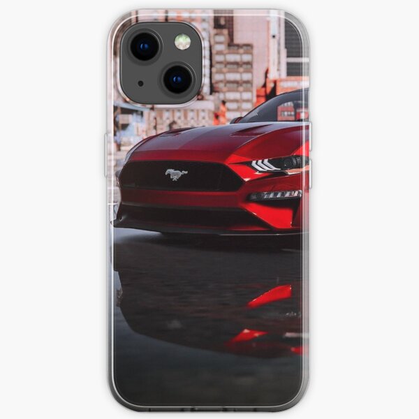 RAPID RED MUSTANG DESIGNED MERCH iPhone Flexible Hülle