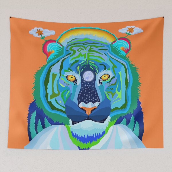 Item preview, Save Me Striped Tiger designed and sold by Deborah Camp.