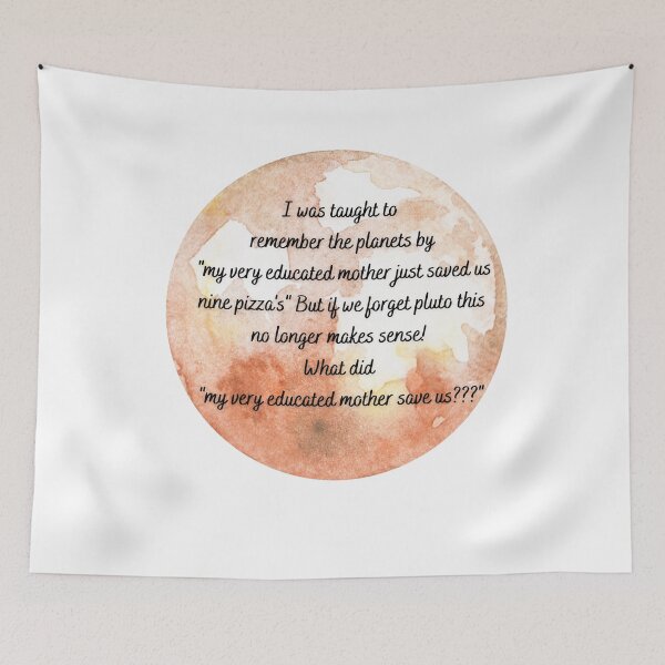 Item preview, Never forget Pluto rant  designed and sold by kina lakhani.