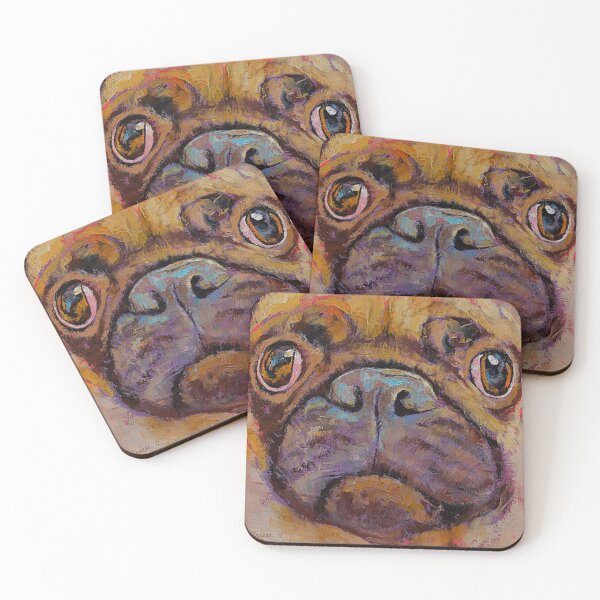 Item preview, Painting Pug Animals designed and sold by JMPrint.