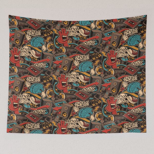 Item preview, Graffiti pattern designed and sold by Seb-Sk93.