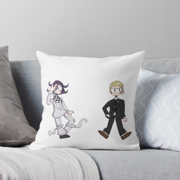 Item preview, Fuyuhiko Kuzuryuu and Kokichi Ouma Stickers designed and sold by angiebe3.