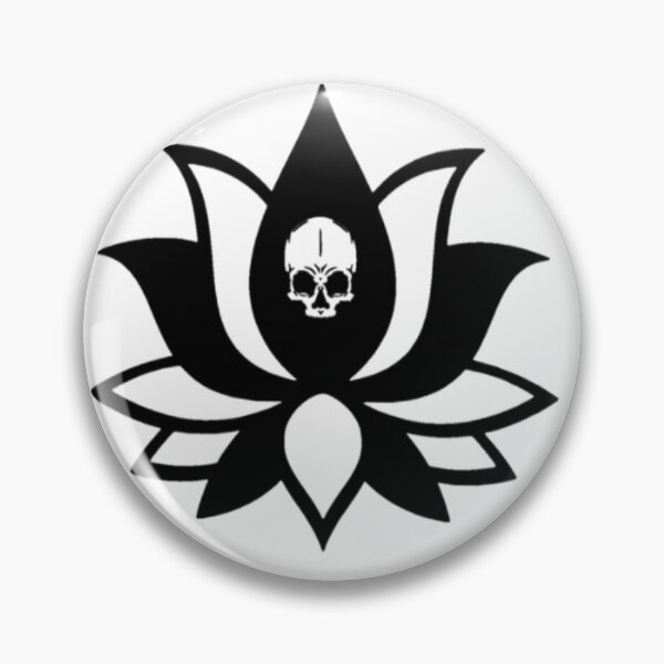 Item preview, Lotus Skull designed and sold by KrimZonRogue.