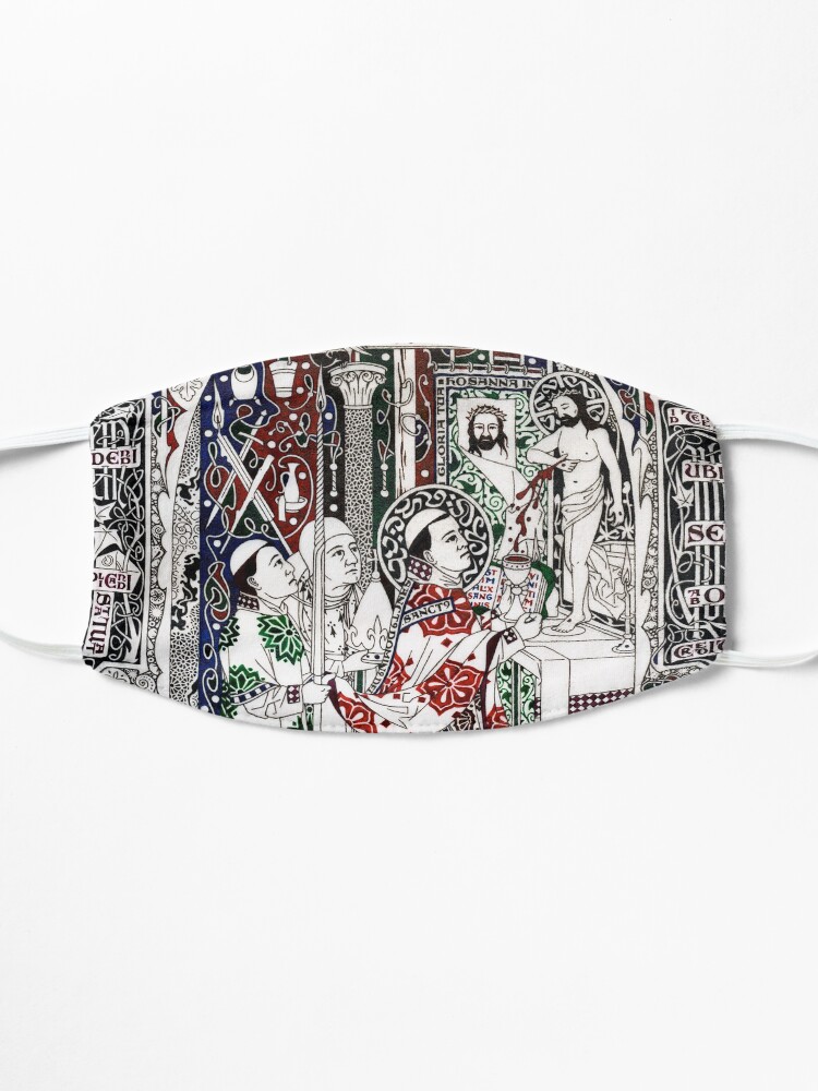 Alternate view of Miraculous Mass of Saint Gregory Mask