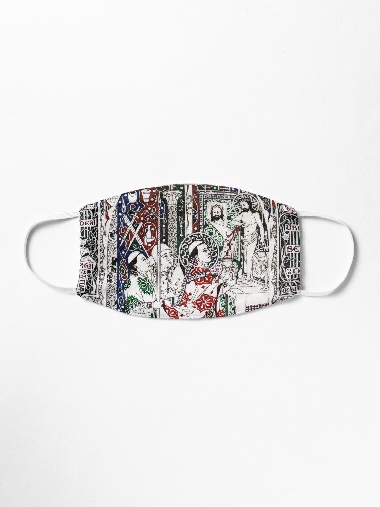 Alternate view of Miraculous Mass of Saint Gregory Mask