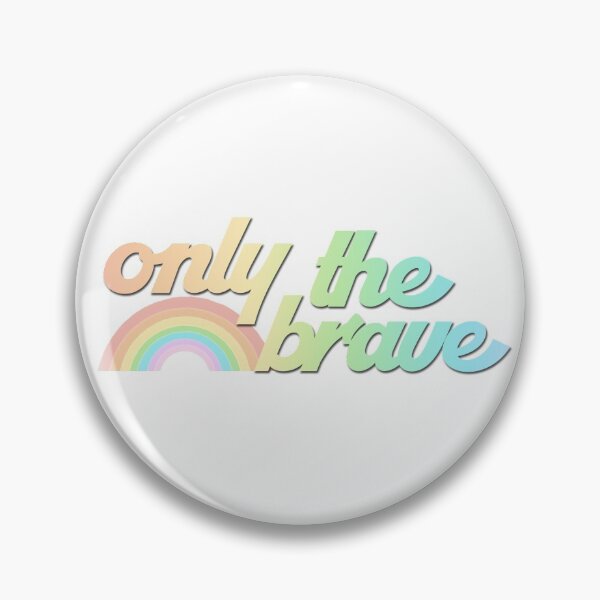 Item preview, Pastel Only The Brave Rainbow designed and sold by halfaheart.