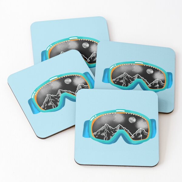 Item preview, Ski Googles Mountain Design designed and sold by Becdunn8.