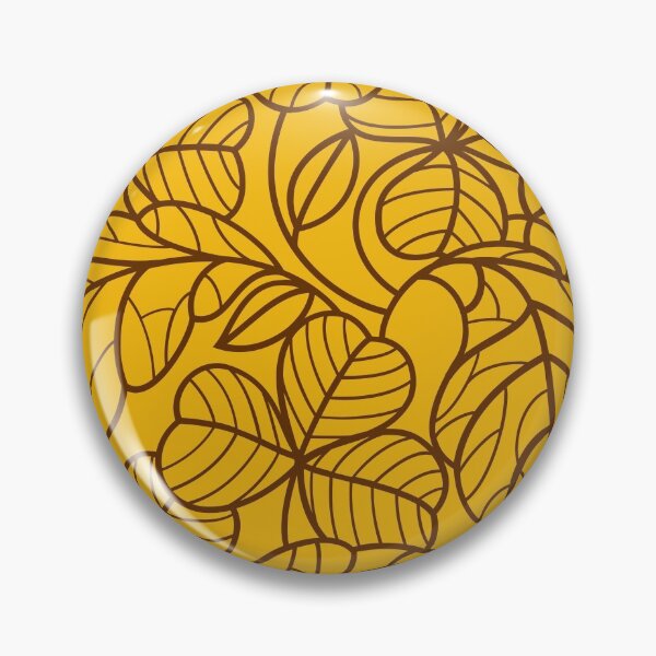 Item preview, Yellow art leaves  designed and sold by Peaceful Life Co.