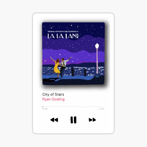 Chanson City of Stars Sticker