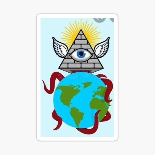 Triangular eye Sticker