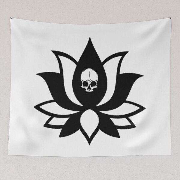 Item preview, Lotus Skull designed and sold by KrimZonRogue.