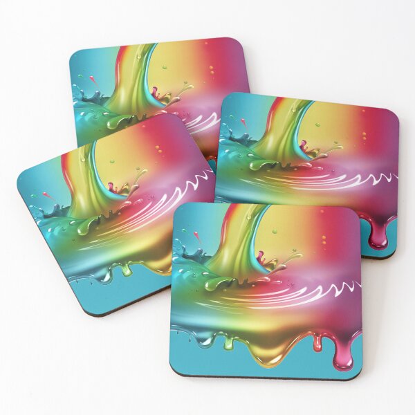 Item preview, Colorful Paint Dripping Collection designed and sold by Nevine Williamson.