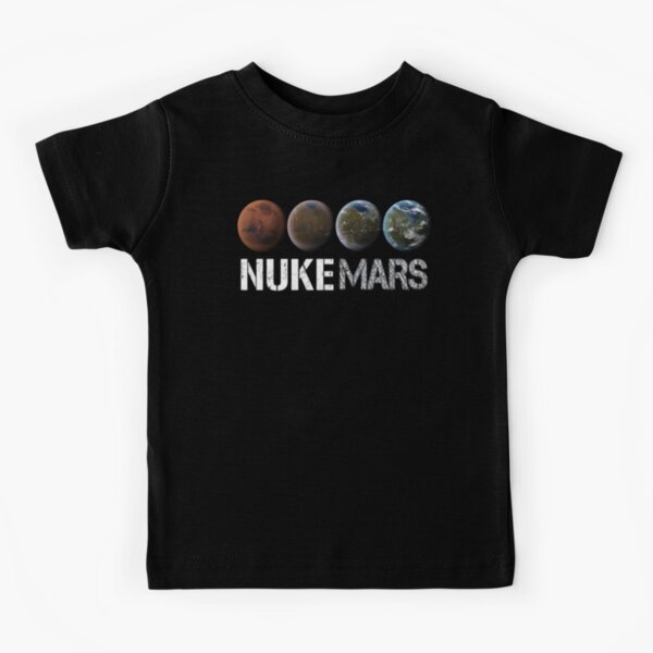 Occupy Mars Kids Kids T Shirts Redbubble - roblox nuke exploring mars