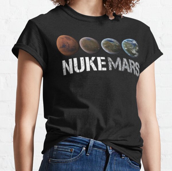Gift for Him The Boring Company Gift for Dad Tesla SpaceX Tshirt NASA Elon Musk Elon Musk Space Tee NASA T-Shirt Nuke Mars Tee