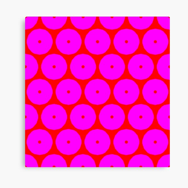 PINK EYE Canvas Print