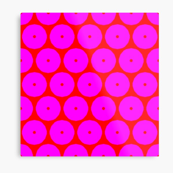 PINK EYE Metal Print
