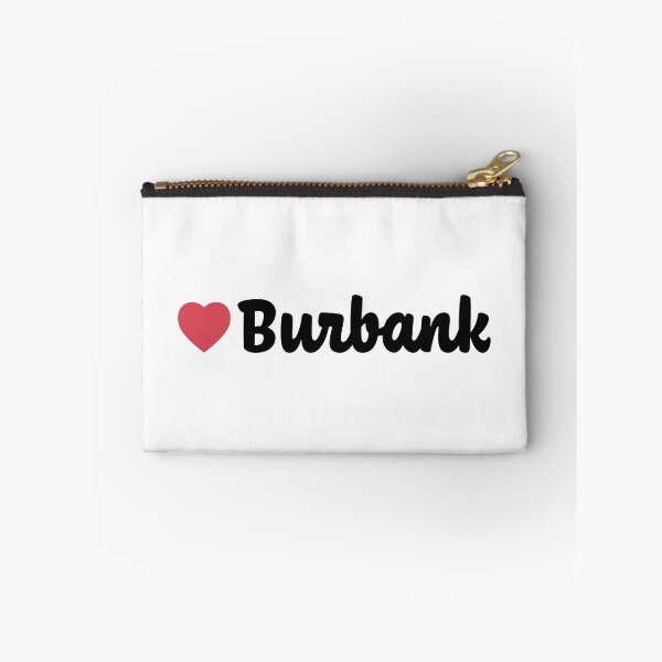 Item preview, Burbank California Heart Script designed and sold by modeoftravel.