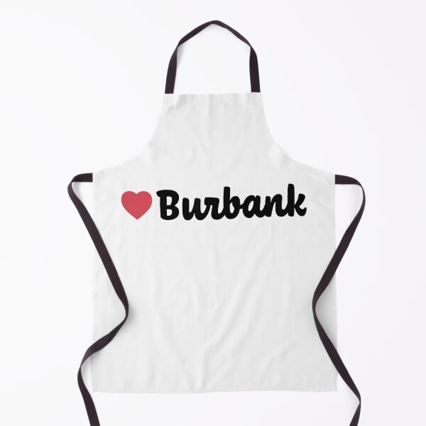 Item preview, Burbank California Heart Script designed and sold by modeoftravel.