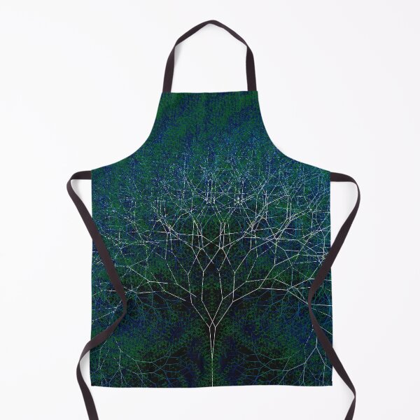 Item preview, Ocean blue complex fractal tree designed and sold by kzsg.