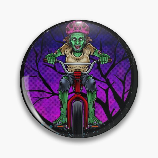 Item preview, Zombie Woman Riding Bike designed and sold by tncgifts.