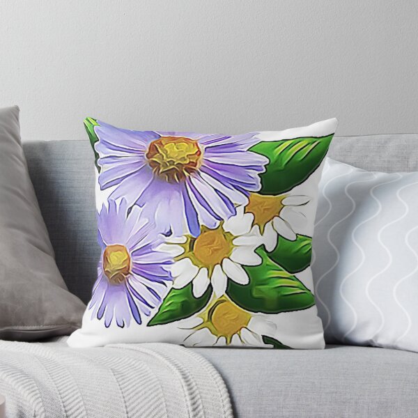 Item preview, Daisies & Aster Flowers designed and sold by LauraArtworks.