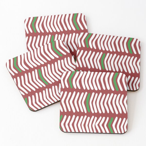Item preview, Red-Green Christmas Pattern designed and sold by sporadicdoodlin.