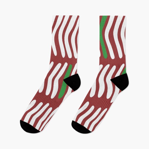 Item preview, Red-Green Christmas Pattern designed and sold by sporadicdoodlin.