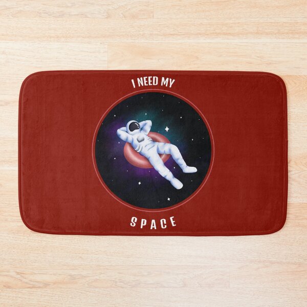 Item preview, Astronaut Chilling Out in Space Funny Illustration  designed and sold by d1mology.