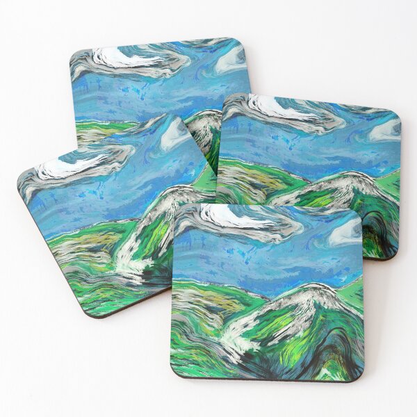 Item preview, Abstract Hillside - Digital Art Design  designed and sold by MarcSabuncu.