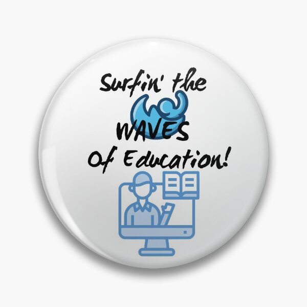 Item preview, Surfin' the Waves of Education designed and sold by Christopher Wheat.
