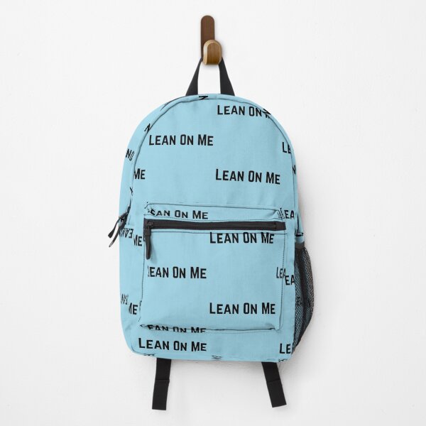 Item preview, Lean On Me (Black) designed and sold by OneCherubim.