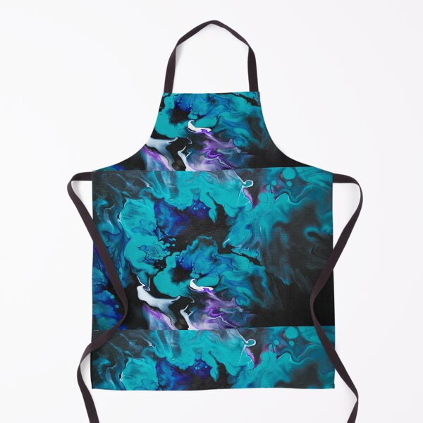 Item preview, Teal and Purple Dutch Pour designed and sold by crystalorrainee.
