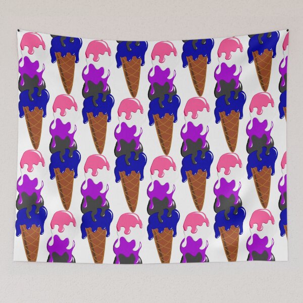 Aperçu de l'œuvre Genderfluid Cone créée et vendue par HarveyHandcraftsandDesigns.