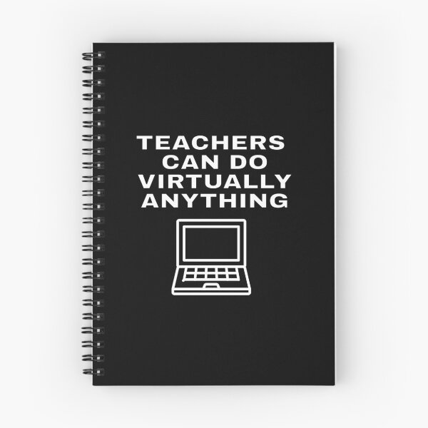 Item preview, Teachers can do virtually anything online - laptop designed and sold by Inspirationmotivation.
