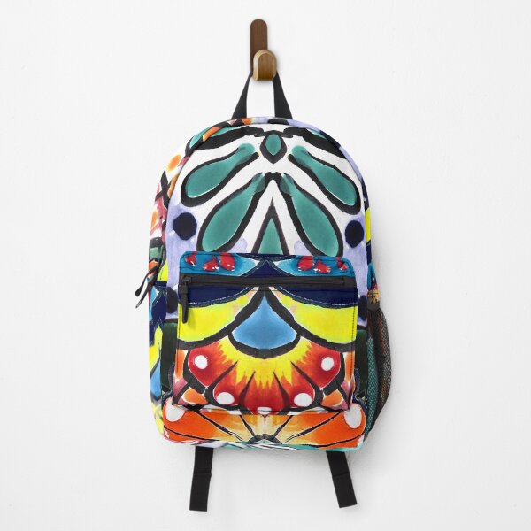 Item preview, Colorful Talavera, Yellow Accent, Mexican Tile Design designed and sold by elizdesign.